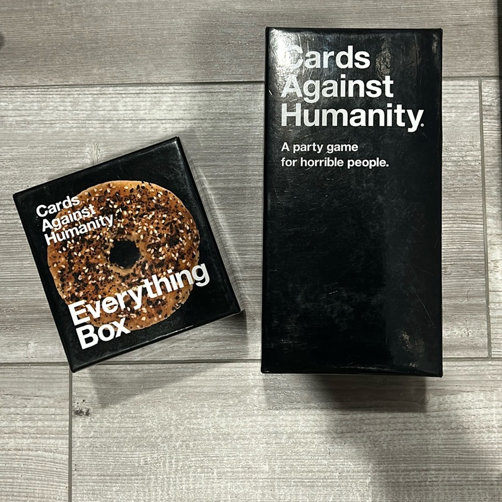 Card Games: Cards Against Humanity & Cards Against Humanity Everything Box